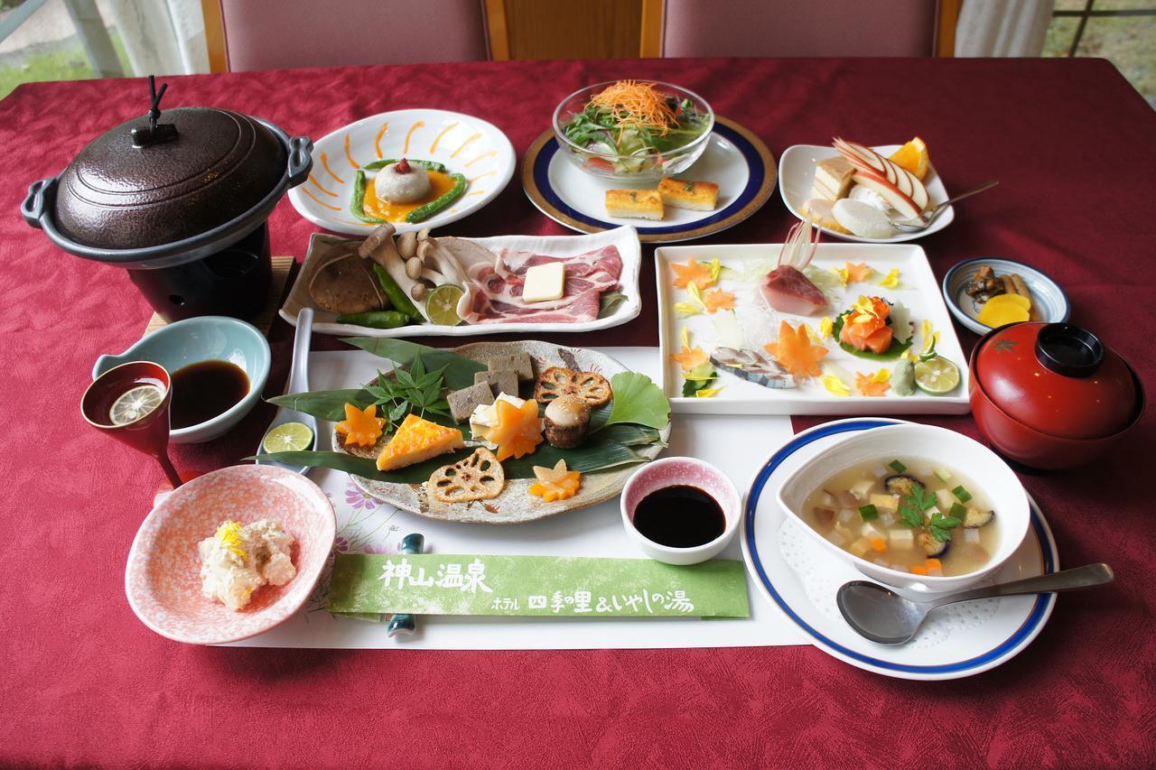 Kamiyama Onsen Hotel Shikinosato & Iyashinoyu Токусіма Екстер'єр фото